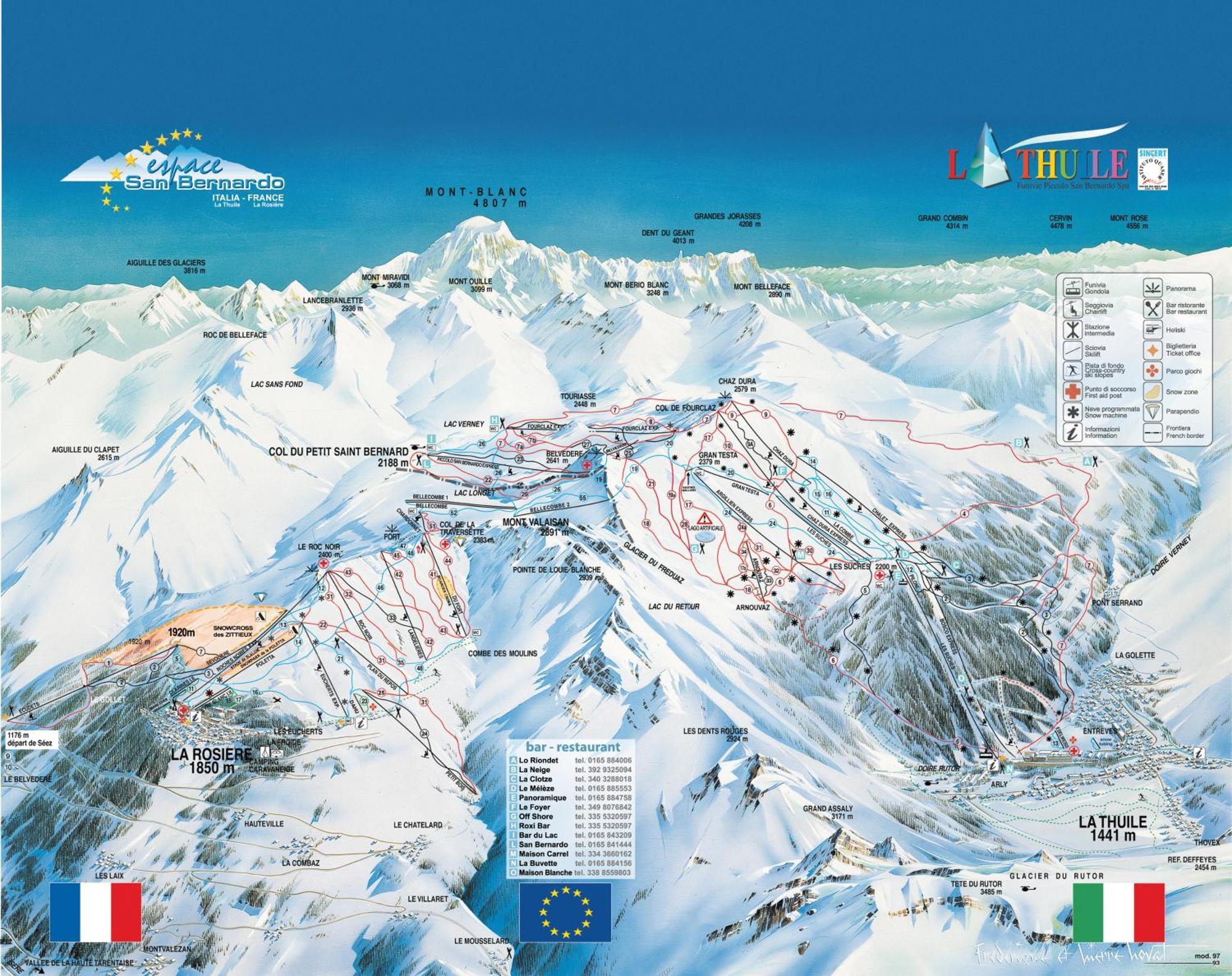 Th La Thuile - Planibel Hotel Bagian luar foto